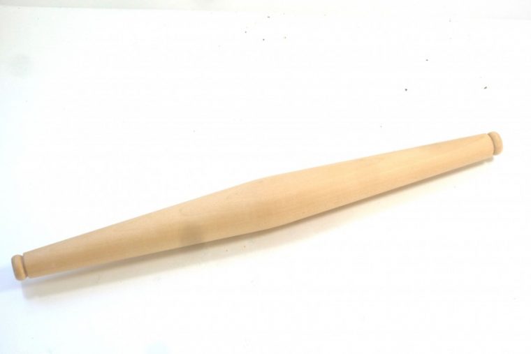 Handmade Jumbo Tapered Indian Style Wooden Rolling Pins English Maple