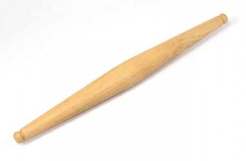 wooden tapered handmade rolling pin