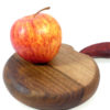 wooden chopping board mini apple shaped