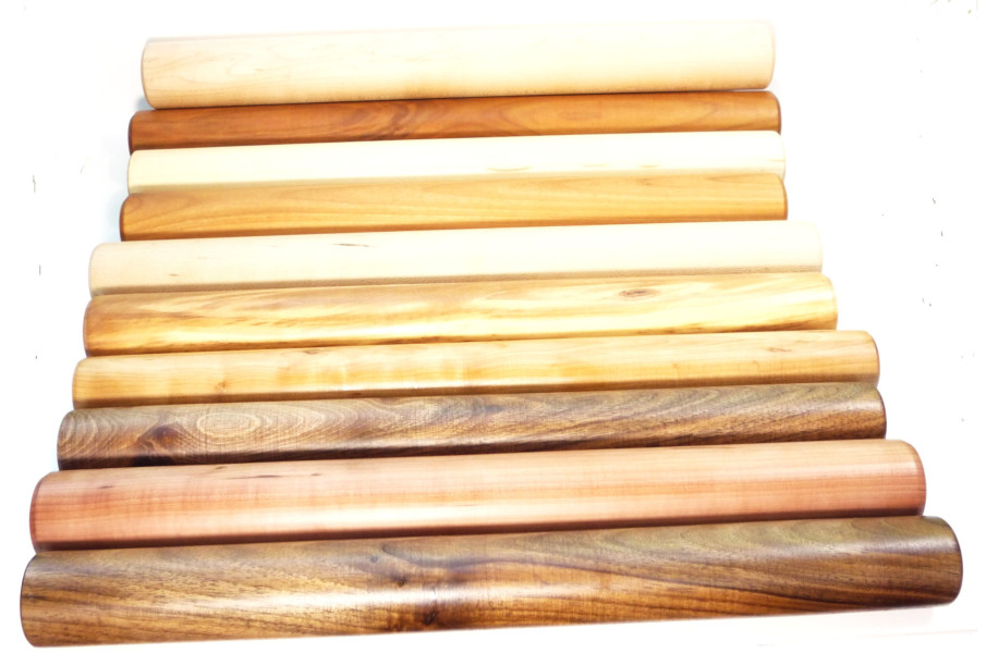 Classic Wooden Rolling Pins Tommy Woodpecker Woodworks