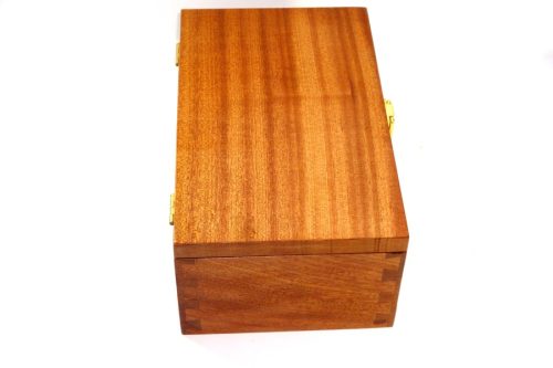 Handmade boxed gavel set mahogany
