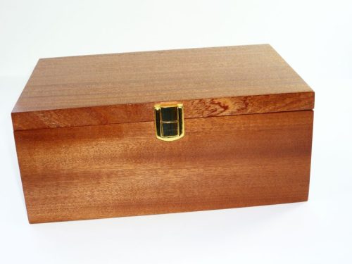 Mahogany boxed gavel set