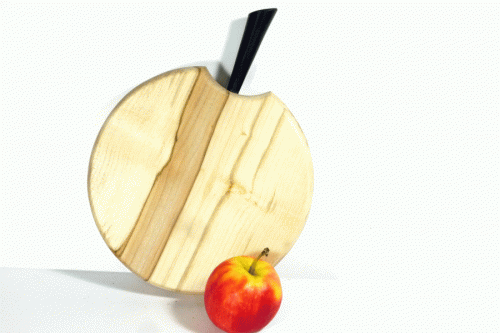 handmade wooden chopping board English Spalted Sycamore