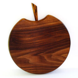 Apple shaped single piece chopping board st