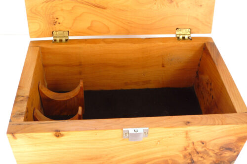 Handmade Boxed gavel set English Pippy Yew