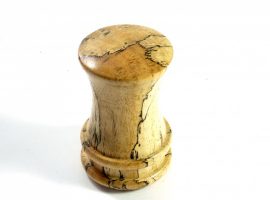 handmade wooden palm gavel spalted Tamarind