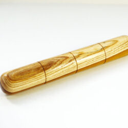 Handmade customised Yawara stick English laburnum