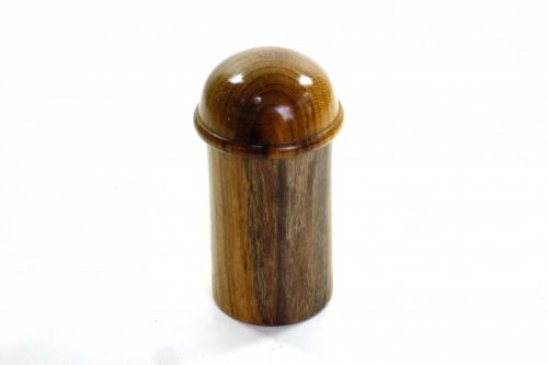 handmade wooden keepsake pot English Laburnum