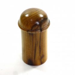 handmade wooden keepsake pot English Laburnum