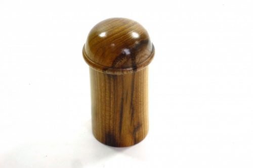 handmade wooden keepsake pot English Laburnum