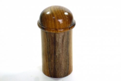 handmade wooden keepsake pot English Laburnum