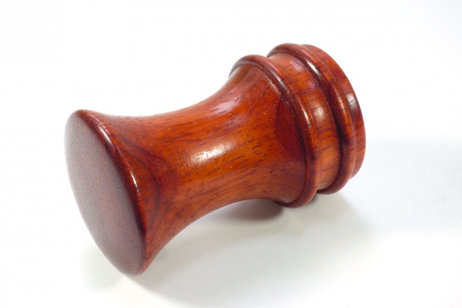 Palm Gavel in Padauk Tommy Woodpecker Woodworks