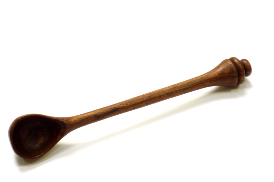 Hand Carved Wooden Scoop Spoon Tommy Woodpecker Woodworks