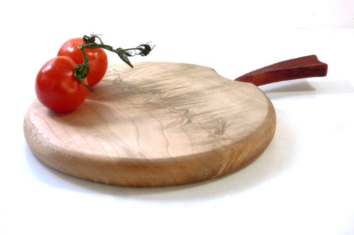 wooden handmade chopping board quilted sycamore wood