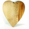 Handmade hand cut wooden chopping board English Lacewood