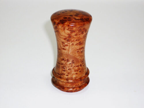 Handmade palm gavel Burr English Elm