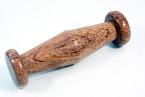 Handmade Yawara stick in Bubinga wood