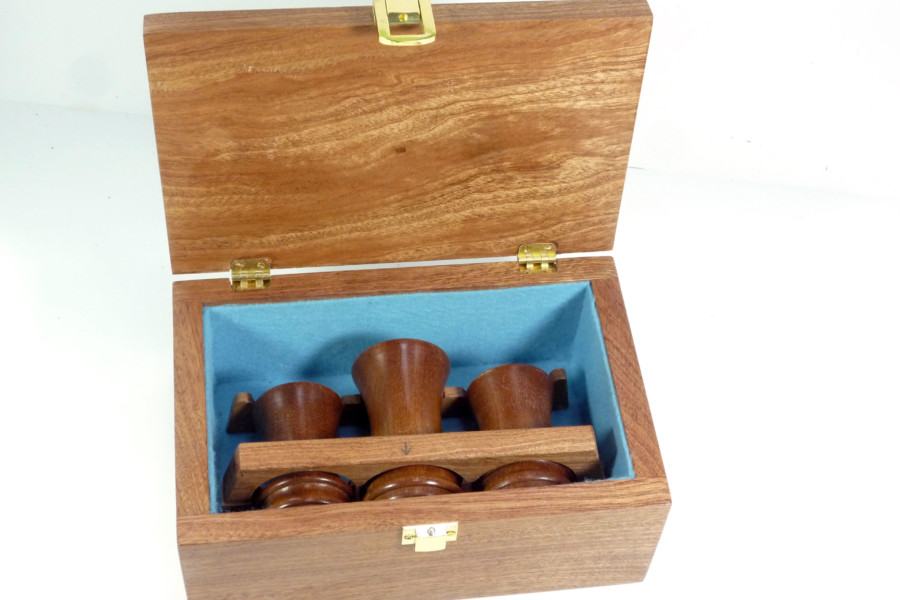 Custom made presentation palm gavel set