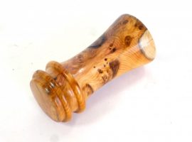 Palm Gavel in English Burr Yew