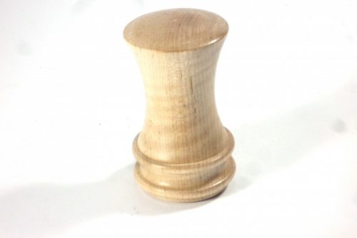 handmade wooden palm gavel quilted maple