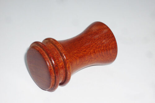 Handmade palm gavel Leopard wood