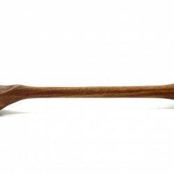 handmade wooden scoop spoon