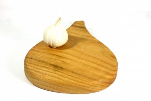 handmade hand cut chopping board English Wild Cherry