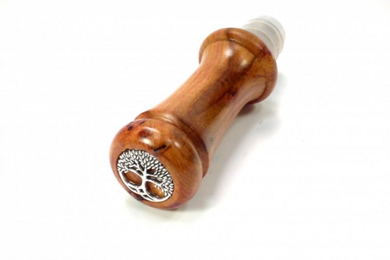 Selection of Handmade Unique Wooden Wine Stoppers Tommy Woodpecker
