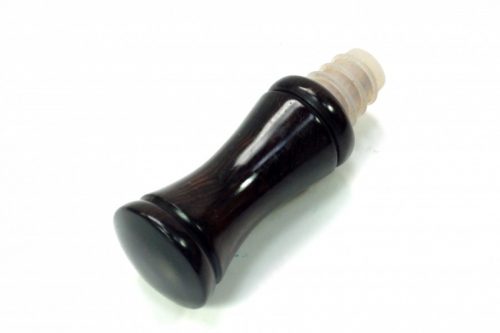 handmade wine stopper cork in African blackwood with acrylic stopper