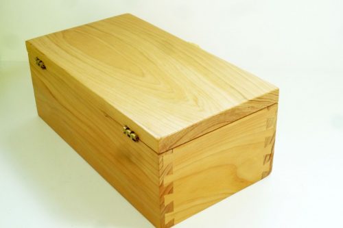 boxed presentation gavel cedar of lebanon with brown oak gavel