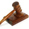Handmade presentation gavel English Brown Oak