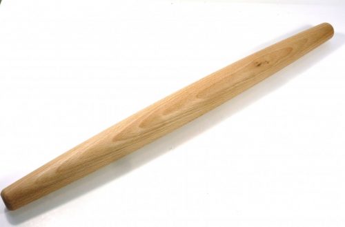 slimline handmade wooden rolling pin English Beech