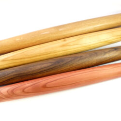 Handmade French Style tapered rolling pins in selection of specially selected woods