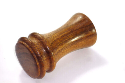 Handmade palm gavel black limba