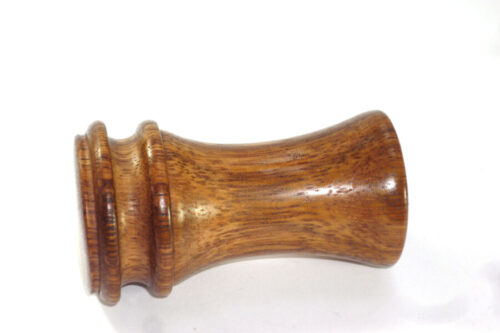 Handmade palm gavel black limba