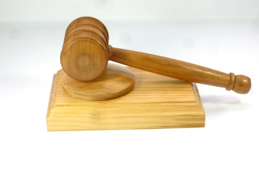 Presentation Wooden Gavel & Block English Wild Cherry Tommy