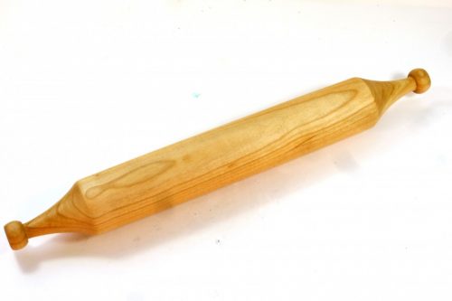 Handmade wooden rolling pin New England Style English Wild Cherry
