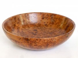 Handmade wooden bowl Thua burl wood