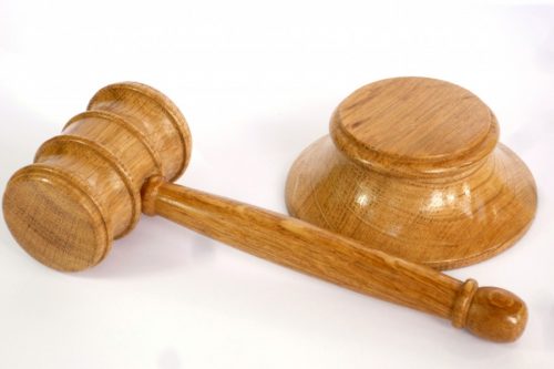 handmade gavel and block English Elm