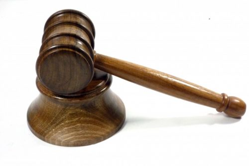 handmade wooden walnut gavel and block