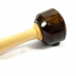 Handmade carving mallet old lignum vitae English Sycamore