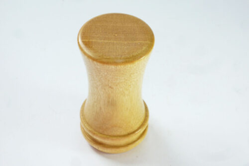 Handmade palm gavel pau amarello or Yellowheart wood