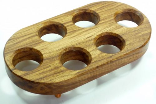 Handmade-Egg-Stand-with-English-Brown-Oak-Yew-Feet-2