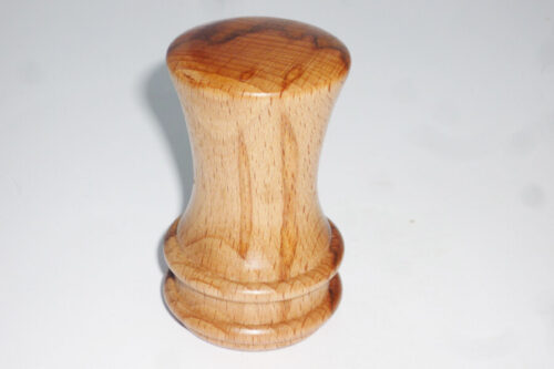 Handmade palm gavel naturally coloured beech