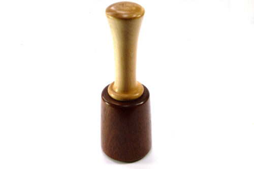 Lightweight carving mallet knob thorn and maple