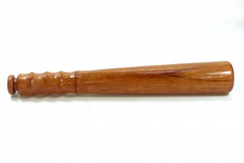 handmade wooden truncheon Bubinga