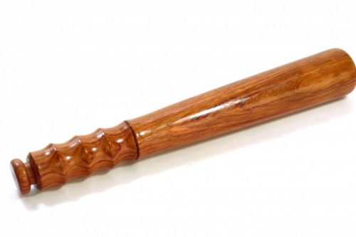 handmade wooden truncheon