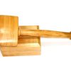 Handmade classic Mason's gavel and block English Wild Cherry