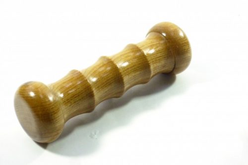 Handmade finger grip Yawara stick English Laburnum