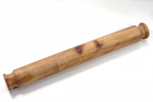 Handmade solid wooden rolling pin English Elm
